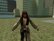 Jack Sparrow en Gmod