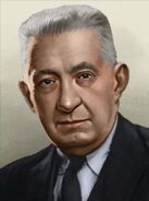 Portrait Soviet Alexander Kerenski