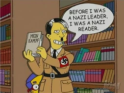 The Simpsons Hitler.