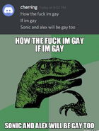 Gay issue. (Meme by Parodyhall)