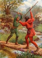 Robin Hood y Little John