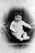 Dolfy during his toddler days.