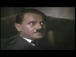 War and Remembrance Hitler. Notice his forehead bump, possibly caused by his Fegelein.