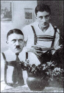 Hitler y Emil Maurice