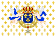 Bandera del Reino de Francia