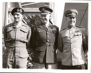 Montgomery , Dwight Eisenhower y Gueorgui Zhúkov