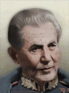 Retrato de Nikolái Yezhov en TNO