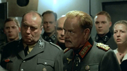 Keitel glaring at Fegelein