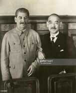 Stalin y Yosuke Matsuoka