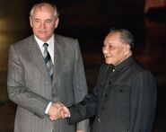 Gorbachov y Deng Xiaoping