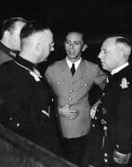 Heinrich Himmler, Goebbels y Wilhelm Canaris