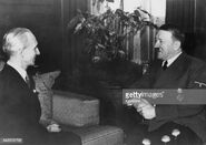 László Bárdossy y Hitler