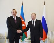 Putin e Ilham Aliyev