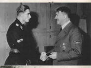 Hitler y Joachim Peiper