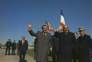 Richard Nixon y Georges Pompidou