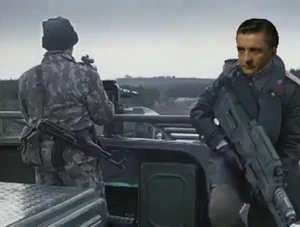 Tukhachevsky on the Eastern front, with Fegelein in his sights...