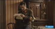 Tukhachevsky receiving a letter from Fegelein.