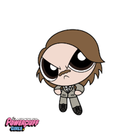 Hitler as a Powerpuff.