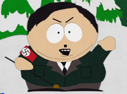 Cartman imitando a Hitler