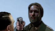 A frozen Hans confront Dolfy.