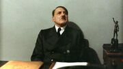 Hitler waiting to be informed by Günsche.