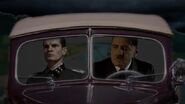 Hitler traveling to the hotel with Günsche