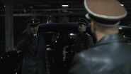 Himmler leaving at the end of the scene.