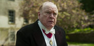 Brian Cox como Churchill