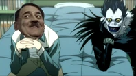 Hitler, seconds after knowing what does the Death Note does.