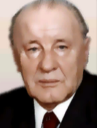 Retrato de János Kádár