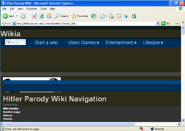 Trying to browse this wiki in Internet Explorer 6.