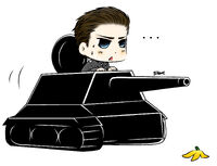 Chibi Günsche with the Tank ;) (requested: Wilwarin9 )