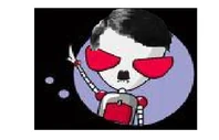 Hitler as a robot.