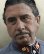 Retrato de Augusto Pinochet