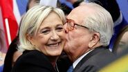 Le Pen y su padre