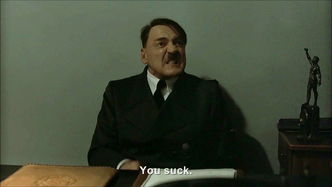 Hitler is informed he's on YouTube