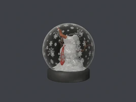 Explosive Snowglobe