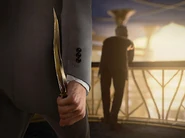 As it appears in the challenge tile for Dagger! Dagger!.