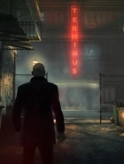 Ditto, up-close to the entrance.