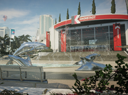 Miami Dolphin Fountain