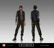 Early concept artwork of Maya.