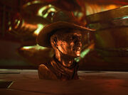 Pig's Cowboy Bust