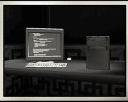 Charlie's computer containing information on the missile guidance system.