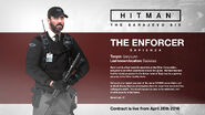 Promotional material for The Enforcer mission