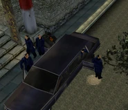 Red Dragon negotiator arrives by limousine.