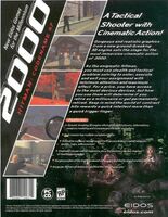 Hitman: Codename 47s box art (back).