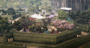 Enshu's Pavilion from Afar