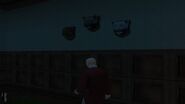 Jaguar heads in the Beldingford Manor, a nod to Tezcatlipoca in Hitman: Contracts.