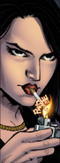 Savi smoking in Issue #2 of Agent 47: Birth of the Hitman