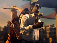 As it appears in the challenge tile for Bird of Prey.